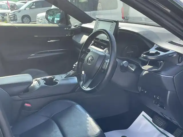 トヨタ ハリアー G レザーパッケージ 静岡県 2020(令2)年 5万km プレシャスブラックパール 禁煙/純正ナビ/（AM/FM/BT）/・バックカメラ/・フルセグTV/トヨタセーフティセンス/モデリスタエアロ（F/S/R)/レザーシート/・シートヒーター/・エアシート/ハンドルヒーター/パワーシート/前後ドライブレコーダー/デジタルインナーミラー/ETC2.0/純正アルミホイール
