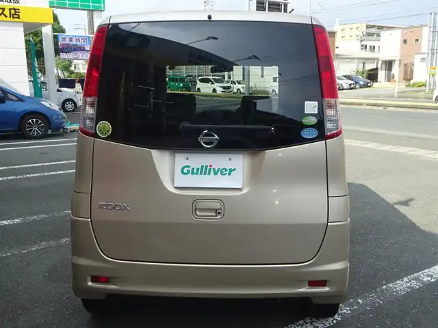 日産 ルークス G 静岡県 2010(平22)年 1.8万km クリアベージュ 走行距離18千キロ/禁煙車/タイヤ新品10ミリ/プッシュスタート/スマートキー/片側パワースライドドア/ケンウッド　CDデッキ/純正フロアマット/サイドエアバック/オートエアコン/保証書・取扱説明書
