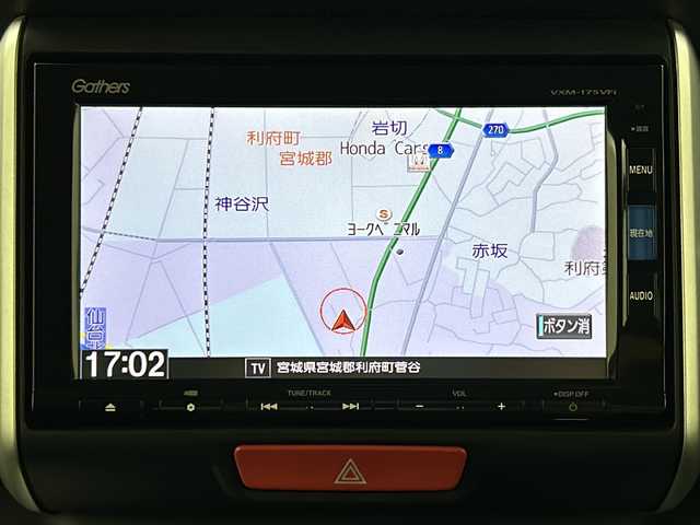 ホンダ Ｎ ＢＯＸ カスタム ターボ SSブラックSパッケージ 宮城県 2016(平28)年 2.9万km クリスタルブラックパール 両側パワースライドドア/CTBA/純正ナビ/(BT/CD/USB/SD/iPod/AUX/TV/AppleCarPlay)/バックカメラ/ビルトインETC/クルーズコントロール/シートヒーター/プッシュスタート/スマートキー/スペアキー/オートライト/純正フロアマット/純正15インチアルミホイール