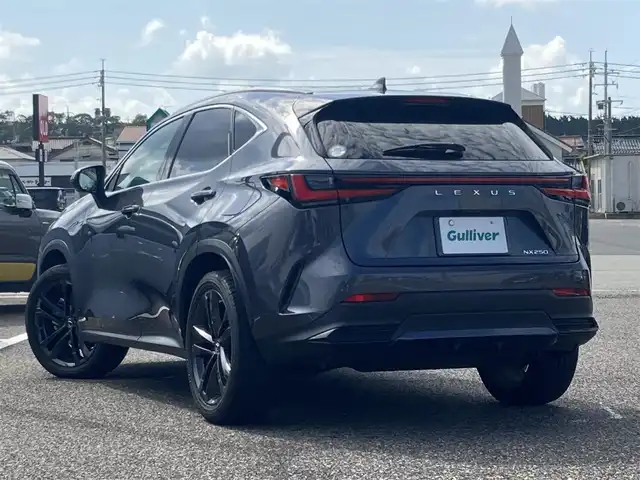 レクサス ＮＸ 250 バージョンL 島根県 2022(令4)年 5.2万km ソニッククロム ワンオーナー /メーカーOPナビ(フルセグ/BT/AppleCarPlay)/全方位カメラ/レーンディパーチャーアラート/パーキングサポートブレーキ/ブラインドスポットモニター/リヤクロストラフィックアラート/ロードサインアシスト/オートハイビーム/レーダークルーズコントロール/ビルトインETC2.0/前後ドライブレコーダー/前席パワーシート/前席シートベンチレーション/全席シートヒーター /ステアリングヒーター/運転席シートメモリー/パワーバックドア /ヘッドアップディスプレイ/パドルシフト/三眼LEDヘッドライト/社外フロアマット/保証書