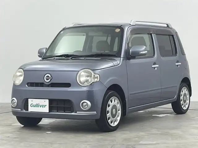 ダイハツ ミラ ココア プラスX 群馬県 2011(平23)年 5.1万km チタニウムグレーメタリック 純正オーディオ　ヘッドライトレベライザー　ベンチシート　オートエアコン　スマートキー　ルーフレール　パワーウィンドウ　ＡＢＳ　横滑り防止装置　電動ウィンカーミラー　ドアバイザー　純正フロアマット　禁煙