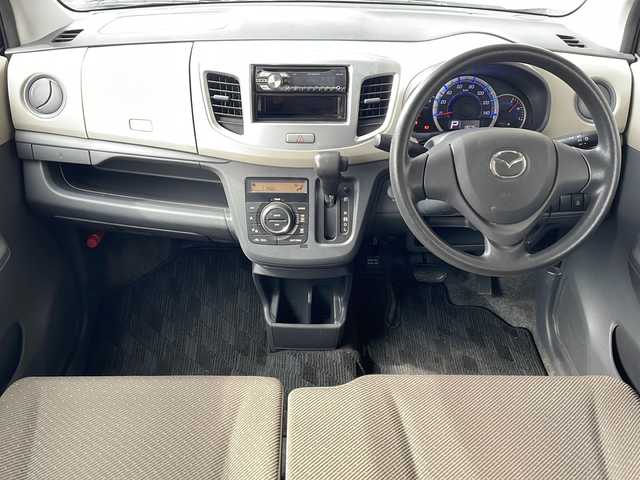 マツダ フレア XG 長野県 2013(平25)年 1.9万km シルキーシルバーメタリック 社外CD/アイドリングストップ/社外フロアマット/保障書・取説