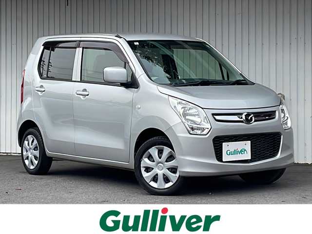 マツダ フレア XG 長野県 2013(平25)年 1.9万km シルキーシルバーメタリック 社外CD/アイドリングストップ/社外フロアマット/保障書・取説