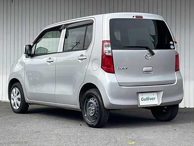 マツダ フレア XG 長野県 2013(平25)年 1.9万km シルキーシルバーメタリック 社外CD/アイドリングストップ/社外フロアマット/保障書・取説