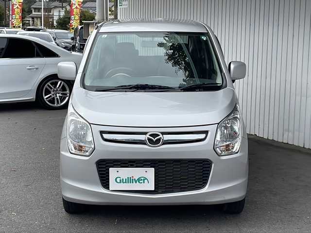 マツダ フレア XG 長野県 2013(平25)年 1.9万km シルキーシルバーメタリック 社外CD/アイドリングストップ/社外フロアマット/保障書・取説