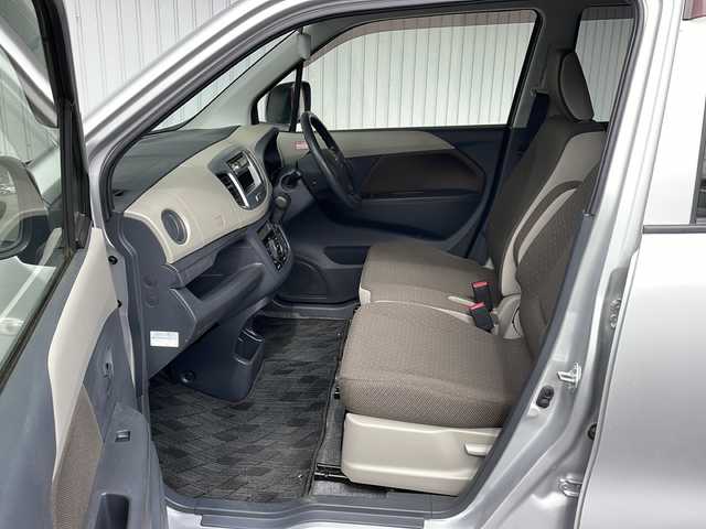 マツダ フレア XG 長野県 2013(平25)年 1.9万km シルキーシルバーメタリック 社外CD/アイドリングストップ/社外フロアマット/保障書・取説