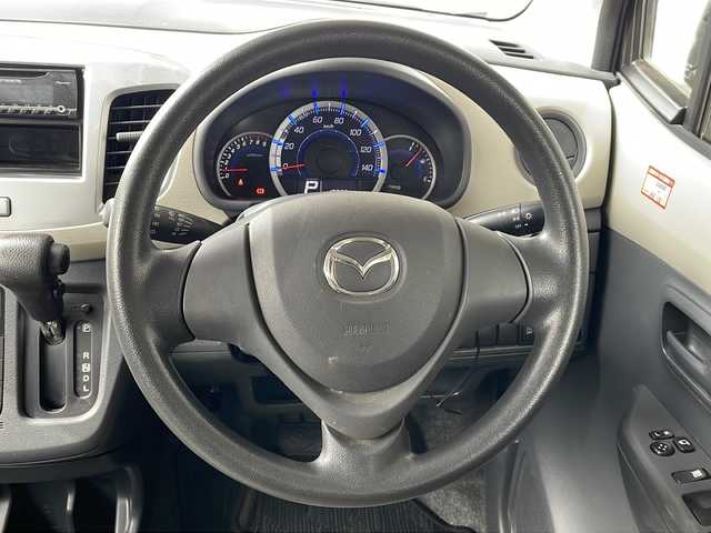 マツダ フレア XG 長野県 2013(平25)年 1.9万km シルキーシルバーメタリック 社外CD/アイドリングストップ/社外フロアマット/保障書・取説