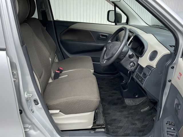 マツダ フレア XG 長野県 2013(平25)年 1.9万km シルキーシルバーメタリック 社外CD/アイドリングストップ/社外フロアマット/保障書・取説