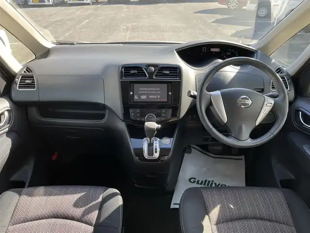 日産 セレナ ハイウェイスター Sハイブリッド 千葉県 2014(平26)年 6.6万km ブリリアントホワイトパール エマージェンシーブレーキ/車線逸脱警報/社外SDナビ【NX614W】/・CD/DVD/MSV/Bluetooth/フルセグ/バックカメラ/両後パワースライドドア/クルーズコントロール/インテリジェントキー/純正LEDヘッドライト/フォグランプ/純正16インチアルミホイール/ETC/本革巻きステアリング/オートライト/ドアバイザー