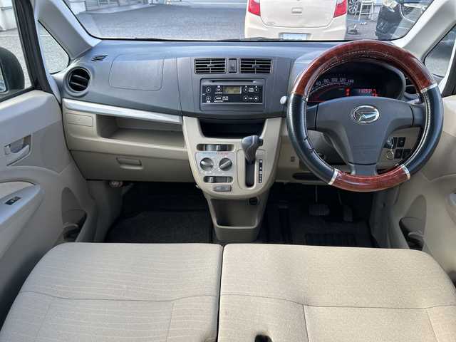 ダイハツ ムーヴ L SA 埼玉県 2013(平25)年 3.8万km ブラックマイカメタリック ・電格ミラー/・衝突軽減ブレーキ/・アイドリングストップ/・横滑り防止/・HIDヘッドライト