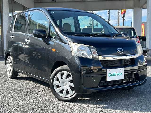 ダイハツ ムーヴ L SA 埼玉県 2013(平25)年 3.8万km ブラックマイカメタリック ・電格ミラー/・衝突軽減ブレーキ/・アイドリングストップ/・横滑り防止/・HIDヘッドライト