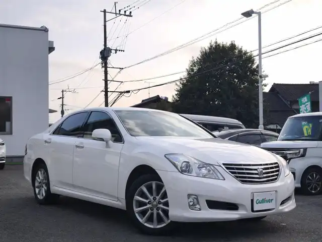 トヨタ クラウン ロイヤル ロイヤルサルーン 熊本県 2008(平20)年 17.7万km ホワイトパールクリスタルシャイン 純正HDDナビ/【フルセグテレビ/CD/DVD/ミュージックサーバー】/バックカメラ/クルーズコントロール/ステアリングスイッチ/パワーシート/電動チルト/純正17インチアルミホイール/プッシュスタート/スマートキー/ETC/HIDヘッドライト/オートライト/オートエアコン/純正フロアマット/スペアキー