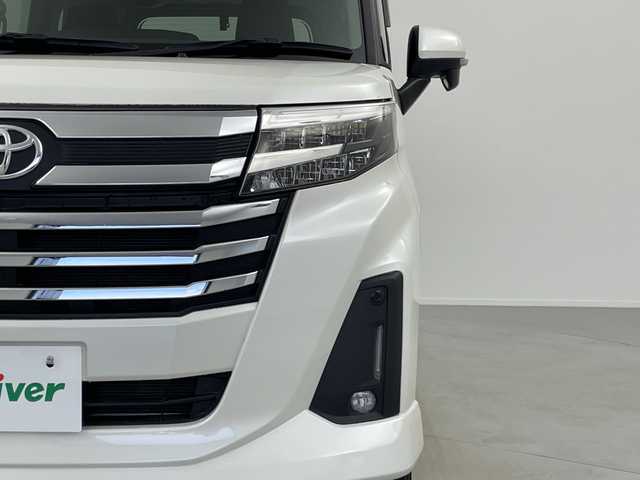 トヨタ ルーミー カスタムG 奈良県 2020(令2)年 0.8万km ブラックマイカメタリック/パールホワイト2トーン 純正9インチメモリナビ/フルセグTV/Bluetoothオーディオ/DVD/TVキャンセラー/バックカメラ/スマートアシストIII/衝突軽減ブレーキ/車線逸脱警報/全車速追従機能付きアダプティブクルーズコントロール/電動パーキングブレーキ/両側ウェルカムパワースライドドア/純正前後ドラレコ/LEDライト/ウインカーミラー/スペアキー