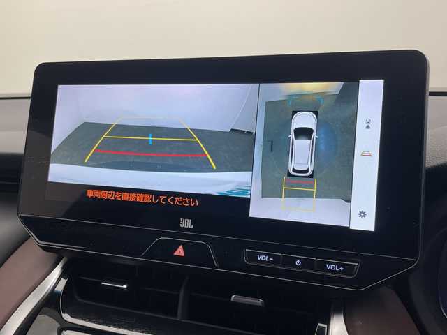 トヨタ ハリアー ハイブリッド Z レザーパッケージ 愛媛県 2024(令6)年 1.5万km プラチナホワイトパールマイカ 純正１２．３インチナビ/ＪＢＬプレミムサウンドシステム/デジタルインナーミラー/ＥＴＣ２．０/純正ドライブレコーダー/アラウンドビューモニター/シートヒーター/追従型クルーズコントロール/メモリーパワーシート/ベンチレーター/ICS/ヘッドアップディスプレイ/ステアリングヒーター/電動リアゲート/前後コーナーセンサ―/LEDヘッドライト