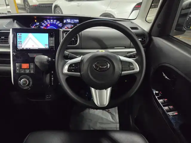 ダイハツ タント カスタムX トップED LTD SAⅢ 福岡県 2018(平30)年 7.8万km ブラックマイカメタリック 〇ワンオーナー/〇純正ナビ/〇フルセグTV/〇パノラマモニター/〇両側パワースライドドア/〇ETC/〇ドライブレコーダー/〇スマートアシスト3/〇純正14インチアルミ/〇LEDランプ/フォグランプ/〇オートライト/〇合皮/ファブリックコンビシート/〇シートヒーター/〇オートエアコン/〇スマートキー/〇禁煙車