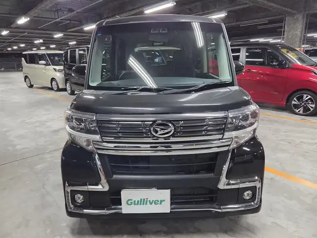 ダイハツ タント カスタムX トップED LTD SAⅢ 福岡県 2018(平30)年 7.8万km ブラックマイカメタリック 〇ワンオーナー/〇純正ナビ/〇フルセグTV/〇パノラマモニター/〇両側パワースライドドア/〇ETC/〇ドライブレコーダー/〇スマートアシスト3/〇純正14インチアルミ/〇LEDランプ/フォグランプ/〇オートライト/〇合皮/ファブリックコンビシート/〇シートヒーター/〇オートエアコン/〇スマートキー/〇禁煙車
