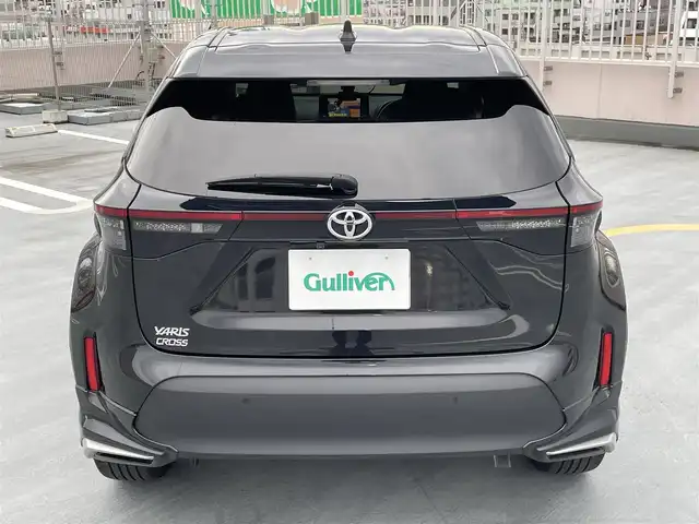 トヨタ ヤリスクロス Z 東京都 2022(令4)年 1.7万km ブラックマイカ 法人ワンオーナー/純正ナビ/（地デジTV・BT)/バックカメラ/ハーフレザーシート（茶）/モデリスタエアロ/シートヒーター/D席パワーシート/純正１８インチアルミ/ETC2.0/社外ドライブレコーダーフルHD（DC-DR652)/エンジンプッシュボタン/Wエアバック/ABS/Toyota　Safety　Sense/PCS（プリクラッシュセーフティ）/LTA（レーントレーシングアシスト/AHB（オートマチックハイビーム）/RSA（ロードサインアシスト/レーダークルーズコントロール/先行車発進お知らせ/保証書・取説・ナビ説