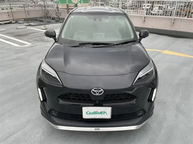 トヨタ ヤリスクロス Z 東京都 2022(令4)年 1.7万km ブラックマイカ 法人ワンオーナー/純正ナビ/（地デジTV・BT)/バックカメラ/ハーフレザーシート（茶）/モデリスタエアロ/シートヒーター/D席パワーシート/純正１８インチアルミ/ETC2.0/社外ドライブレコーダーフルHD（DC-DR652)/エンジンプッシュボタン/Wエアバック/ABS/Toyota　Safety　Sense/PCS（プリクラッシュセーフティ）/LTA（レーントレーシングアシスト/AHB（オートマチックハイビーム）/RSA（ロードサインアシスト/レーダークルーズコントロール/先行車発進お知らせ/保証書・取説・ナビ説