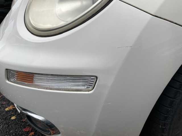 フォルクスワーゲン ニュー ビートル 茨城県 2008(平20)年 4万km カンパネーラホワイト ナビ【DVD/MD/AUX】/ETC/ドライブレコーダー/フォグランプ/クリアランスソナーセンサー/純正アルミホイール/ABS/横滑り防止装置/USB/保証書/取扱説明書/スペアキー×１