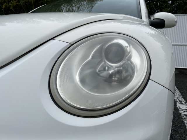 フォルクスワーゲン ニュー ビートル 茨城県 2008(平20)年 4万km カンパネーラホワイト ナビ【DVD/MD/AUX】/ETC/ドライブレコーダー/フォグランプ/クリアランスソナーセンサー/純正アルミホイール/ABS/横滑り防止装置/USB/保証書/取扱説明書/スペアキー×１