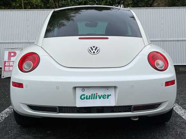 フォルクスワーゲン ニュー ビートル 茨城県 2008(平20)年 4万km カンパネーラホワイト ナビ【DVD/MD/AUX】/ETC/ドライブレコーダー/フォグランプ/クリアランスソナーセンサー/純正アルミホイール/ABS/横滑り防止装置/USB/保証書/取扱説明書/スペアキー×１