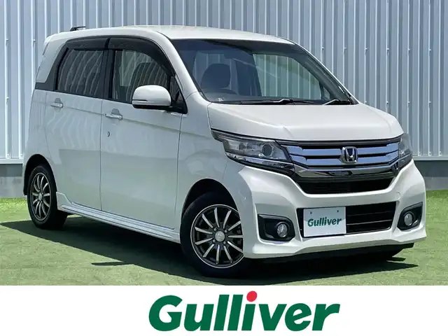 ホンダ Ｎ ＷＧＮ カスタム Gターボ SSクールPKG 香川県 2015(平27)年 2.7万km プレミアムホワイトパールⅡ 登録時走行距離：26966ｋｍ/ナビ/ワンセグＴＶ/クルーズコントロール/パドルシフト
