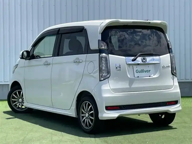 ホンダ Ｎ ＷＧＮ カスタム Gターボ SSクールPKG 香川県 2015(平27)年 2.7万km プレミアムホワイトパールⅡ 登録時走行距離：26966ｋｍ/ナビ/ワンセグＴＶ/クルーズコントロール/パドルシフト