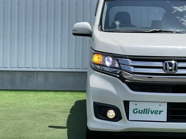 ホンダ Ｎ ＷＧＮ カスタム Gターボ SSクールPKG 香川県 2015(平27)年 2.7万km プレミアムホワイトパールⅡ 登録時走行距離：26966ｋｍ/ナビ/ワンセグＴＶ/クルーズコントロール/パドルシフト