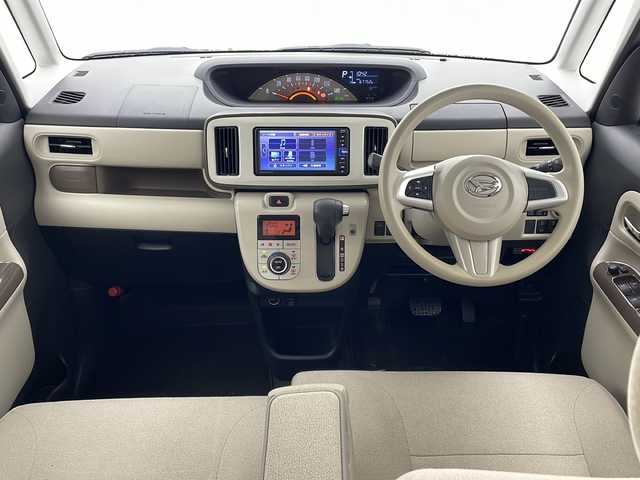 ダイハツ ムーヴ キャンバス X メイクアップ リミテッド SAⅢ 沖縄県 2021(令3)年 6.8万km パールホワイトⅢ 純正ナビNMZK-W71D/（CD/DVD/フルセグTV/Bluetooth）/全方位カメラ/両側パワースライドドア/スマートアシストIII/衝突軽減ブレーキ/レーンキープアシスト/オートマチックハイビーム/ETC/アイドリングストップ/ドライブレコーダー/スマートキー/プッシュスタート/電動ミラー/ステアリングスイッチ/フォグランプ