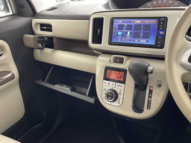 ダイハツ ムーヴ キャンバス X メイクアップ リミテッド SAⅢ 沖縄県 2021(令3)年 6.8万km パールホワイトⅢ 純正ナビNMZK-W71D/（CD/DVD/フルセグTV/Bluetooth）/全方位カメラ/両側パワースライドドア/スマートアシストIII/衝突軽減ブレーキ/レーンキープアシスト/オートマチックハイビーム/ETC/アイドリングストップ/ドライブレコーダー/スマートキー/プッシュスタート/電動ミラー/ステアリングスイッチ/フォグランプ