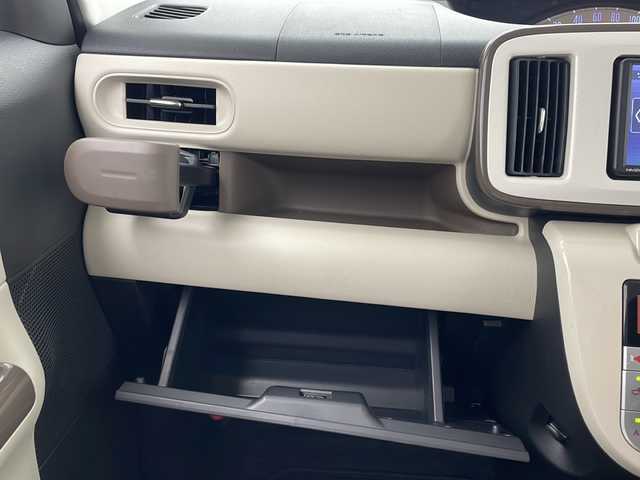 ダイハツ ムーヴ キャンバス X メイクアップ リミテッド SAⅢ 沖縄県 2021(令3)年 6.8万km パールホワイトⅢ 純正ナビNMZK-W71D/（CD/DVD/フルセグTV/Bluetooth）/全方位カメラ/両側パワースライドドア/スマートアシストIII/衝突軽減ブレーキ/レーンキープアシスト/オートマチックハイビーム/ETC/アイドリングストップ/ドライブレコーダー/スマートキー/プッシュスタート/電動ミラー/ステアリングスイッチ/フォグランプ