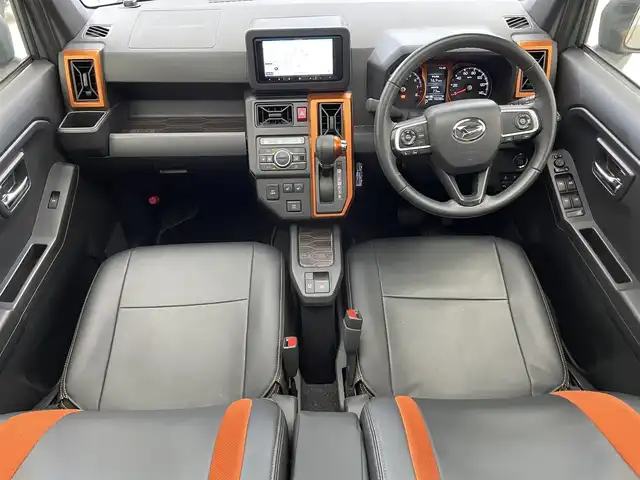 ダイハツ タフト G ターボ 滋賀県 2022(令4)年 5.5万km レイクブルーメタリック 禁煙車/ガラスルーフ/社外7インチメモリーナビ/（Bluetooth/フルセグ/USB/ipod/HDMI）/追従クルコン/レーンキープアシスト/前後ソナー/電動パーキングブレーキ/シートヒーター/LEDヘッドライト/社外１５AW/ステアリングリモコン/プッシュスタート/スマートキー/ETC