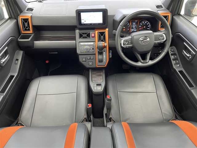 ダイハツ タフト G ターボ 奈良県 2022(令4)年 5.5万km レイクブルーメタリック 禁煙車/ガラスルーフ/社外7インチメモリーナビ/（Bluetooth/フルセグ/USB/ipod/HDMI）/追従クルコン/レーンキープアシスト/前後ソナー/電動パーキングブレーキ/シートヒーター/LEDヘッドライト/社外１５AW/ステアリングリモコン/プッシュスタート/スマートキー/ETC