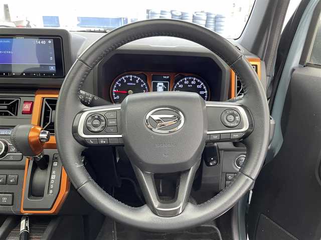 ダイハツ タフト G ターボ 奈良県 2022(令4)年 5.5万km レイクブルーメタリック 禁煙車/ガラスルーフ/社外7インチメモリーナビ/（Bluetooth/フルセグ/USB/ipod/HDMI）/追従クルコン/レーンキープアシスト/前後ソナー/電動パーキングブレーキ/シートヒーター/LEDヘッドライト/社外１５AW/ステアリングリモコン/プッシュスタート/スマートキー/ETC