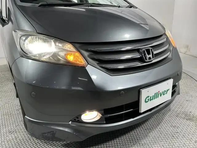 ホンダ フリード Giエアロ 大阪府 2008(平20)年 5.8万km ポリッシュドメタルメタリック 純正HDDナビ　両側パワースライドドア　バックカメラ　コーナーセンサー　スマートキー　スペアキー　オートライト　フォグランプ　ETC　
