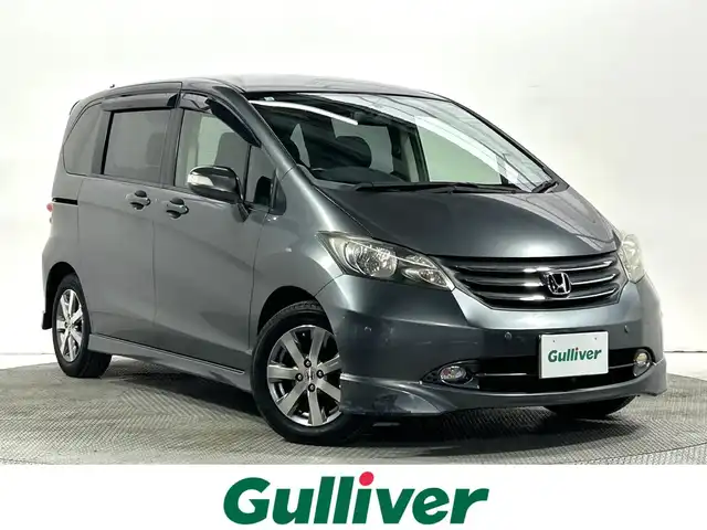 ホンダ フリード Giエアロ 大阪府 2008(平20)年 5.8万km ポリッシュドメタルメタリック 純正HDDナビ　両側パワースライドドア　バックカメラ　コーナーセンサー　スマートキー　スペアキー　オートライト　フォグランプ　ETC　