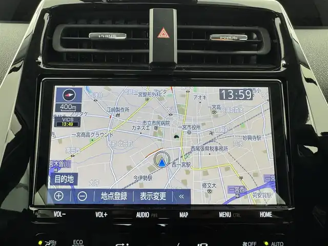 トヨタ プリウス A ツーリングセレクション 愛知県 2020(令2)年 2.5万km ホワイトパールクリスタルシャイン Aツーリングセレクション/純正ナビ（CD/DVD/BT/フルセグ）/置くだけ充電/AC100V/運転席パワーシート/運転席助手席シートヒーター/前後ドラレコ/ETC/バックカメラ/トヨタセーフティセンス/PCS/BSM/パーキングセンサー/ICS/LDA/ヘッドアップディスプレイ/ドアバイザー