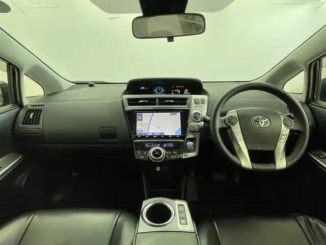 トヨタ プリウス α G ツーリングセレクション 群馬県 2019(令1)年 4.1万km アティチュードブラックマイカ モデリスタエアロ　純正９型ナビ　Ｂカメラ　衝突軽減　レーダークルーズ　レーンキープ　オートハイビーム　ＬＥＤヘッド　フォグランプ　ビルトインＥＴＣ　プッシュスタート　スマートキー　純正アルミ　禁煙車