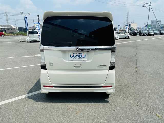 ホンダ Ｎ ＢＯＸ カスタム G SSパッケージ 岡山県 2013(平25)年 8.5万km プレミアムホワイトパール (株)IDOMが運営する【じしゃロン岡山店】の自社ローン専用車両です。こちらは現金またはオートローンご利用時の価格です。 自社ローンご希望の方は別途その旨お申し付け下さい/＊純正ナビ/＊両側パワスラ/＊ETC/＊バックカメラ/＊プッシュスタート/＊AW