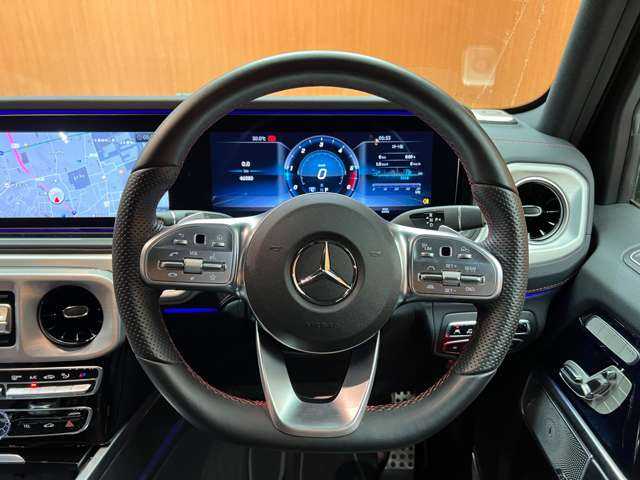 メルセデス・ベンツ ゲレンデヴァーゲン Ｇ３５０ｄ AMGライン 千葉県 2020(令2)年 4.6万km ポーラホワイト ラグジュアリーＰＫＧ　/ＳＲ　/純正ナビ　/３６０°カメラ　/Ｂｕｒｍｅｓｔｅｒ　/ＡＣＣ　/ＢＳＭ　/黒革　/シートヒーター　/パワーシート　/ＬＥＤヘッドライト　/オートライト　/アンビエントライト　/純正２０インチＡＷ