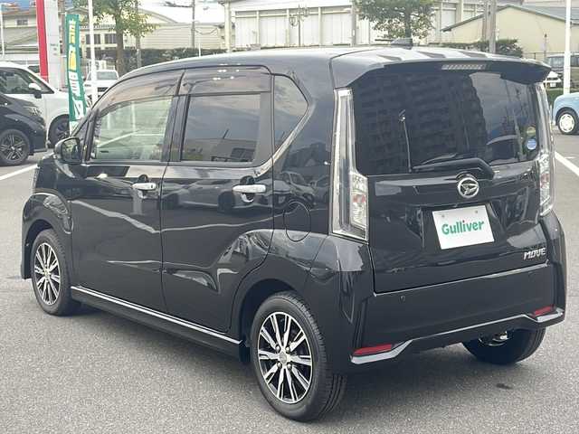 ダイハツ ムーヴ カスタム X LTD SAⅢ 長野県 2017(平29)年 6万km ブラックマイカメタリック 純正8インチSDナビ（NSZN-X67D）/FM・AM・DVD・CD・フルセグTV/Bluetooth Audio/全方位カメラ・バックカメラ/スマートアシスト3/・衝突回避支援ブレーキ機能/・先行車発進お知らせ機能/・誤発進抑制制御機能/・車線逸脱警報機能/・衝突警報機能/オートマチックハイビーム/運転席シートヒーター/ステアリングスイッチ/アイドリングストップ/LEDヘッドライト/プッシュスタート/ドアバイザー/オートライト/フォグランプ/スマートキー