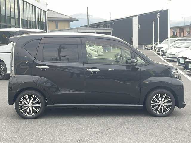 ダイハツ ムーヴ カスタム X LTD SAⅢ 長野県 2017(平29)年 6万km ブラックマイカメタリック 純正8インチSDナビ（NSZN-X67D）/FM・AM・DVD・CD・フルセグTV/Bluetooth Audio/全方位カメラ・バックカメラ/スマートアシスト3/・衝突回避支援ブレーキ機能/・先行車発進お知らせ機能/・誤発進抑制制御機能/・車線逸脱警報機能/・衝突警報機能/オートマチックハイビーム/運転席シートヒーター/ステアリングスイッチ/アイドリングストップ/LEDヘッドライト/プッシュスタート/ドアバイザー/オートライト/フォグランプ/スマートキー