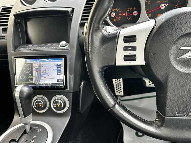 日産 フェアレディ Ｚ ロードスター バージョンT 和歌山県 2004(平16)年 3.3万km スパークリングシルバー 社外ナビ（フルセグTV/FM/AM/CD/DVD/SD/USB/Bluetooth）/バックカメラ/ETC/レザーシート/シートヒーター/パワーシート/トラクションコントロール/純正フロアマット/純正アルミホイール/取扱説明書/保証書