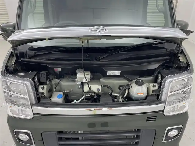 スズキ エブリィ ワゴン PZターボ スペシャル 茨城県 2021(令3)年 3万km クールカーキPM 社外ナビ/フルセグTV/Bluetooth/バックカメラ/ドライブレコーダー/ETC/サイドステップ/両側パワースライドドア/コーナーセンサー/レーンアシスト/純正14インチアルミホイール/衝突軽減ブレーキ/横滑り防止装置/ステアリングリモコン/電格ミラー