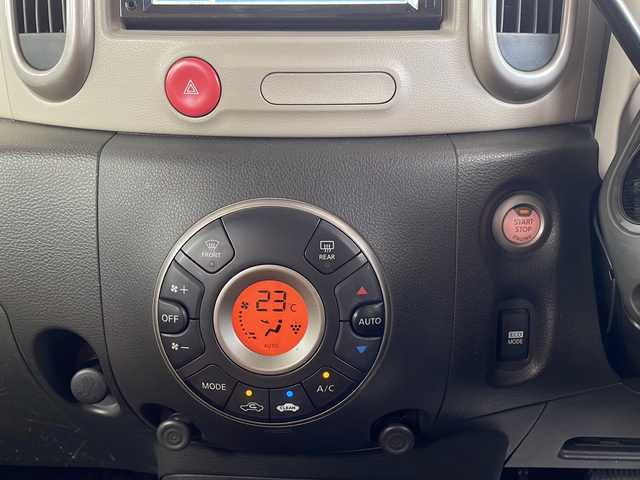 日産 キューブ 15X Vセレクション 福島県 2012(平24)年 10.4万km ラディアントレッド 登録時走行距離　　104050ｋｍ/純正SDナビ/【ＡＭ/FM/CD/DVD/SD/USB/BT/VTR/AUX/フルセグ】/プッシュスタート/ＥＴＣ/オートライト/ドアバイザー/パワーウィンドウ/電動格納ミラー/ベンチシート/純正フロアマット/社外ＡＷ/LEDヘッドライト/フォグランプ