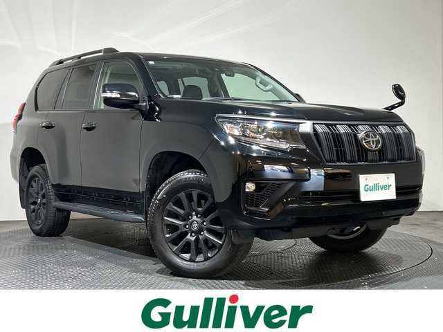 トヨタ ランドクルーザー プラド TX Lパッケージ マットブラED 愛媛県 2023(令5)年 3万km ブラック ＡＬＰＩＮＥ９型ナビ/バックカメラ/サンルーフ/ＡＬＰＩＮＥ後席モニター/衝突軽減ブレーキ/レーダークルーズコントロール/ＥＴＣ/前後ドライブレコーダー/ＤＮ席シートヒーター/ベンチレーション/レーンキープアシスト/前後コーナーセンサー/オートマチックハイビーム/DN席パワーシート