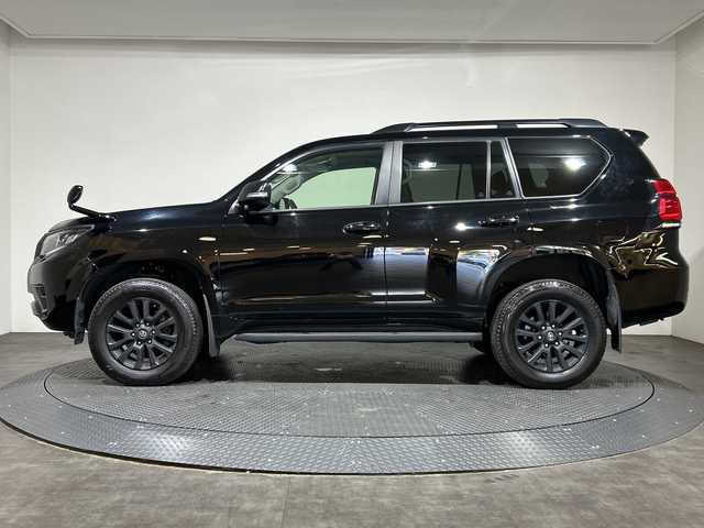 トヨタ ランドクルーザー プラド TX Lパッケージ マットブラED 愛媛県 2023(令5)年 3万km ブラック ＡＬＰＩＮＥ９型ナビ/バックカメラ/サンルーフ/ＡＬＰＩＮＥ後席モニター/衝突軽減ブレーキ/レーダークルーズコントロール/ＥＴＣ/前後ドライブレコーダー/ＤＮ席シートヒーター/ベンチレーション/レーンキープアシスト/前後コーナーセンサー/オートマチックハイビーム/DN席パワーシート
