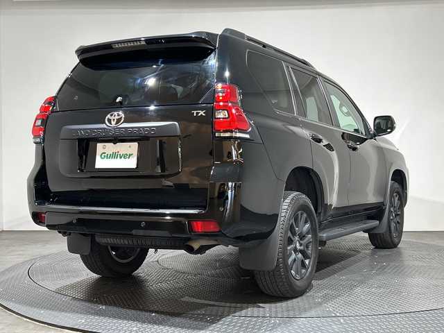 トヨタ ランドクルーザー プラド TX Lパッケージ マットブラED 愛媛県 2023(令5)年 3万km ブラック ＡＬＰＩＮＥ９型ナビ/バックカメラ/サンルーフ/ＡＬＰＩＮＥ後席モニター/衝突軽減ブレーキ/レーダークルーズコントロール/ＥＴＣ/前後ドライブレコーダー/ＤＮ席シートヒーター/ベンチレーション/レーンキープアシスト/前後コーナーセンサー/オートマチックハイビーム/DN席パワーシート