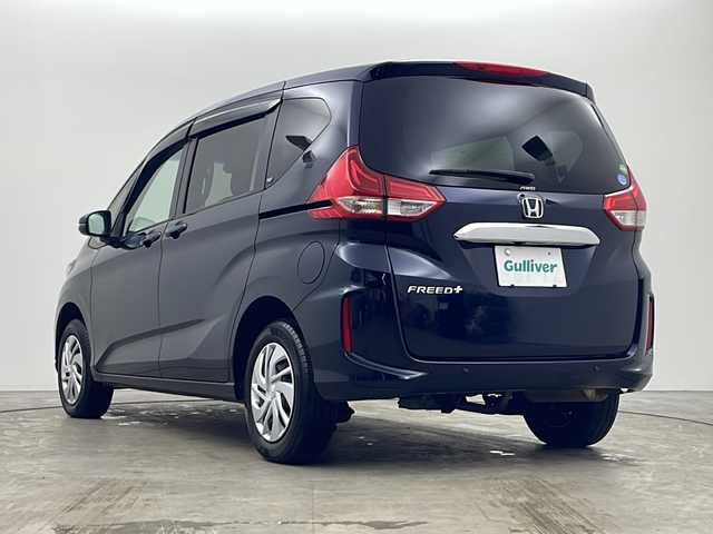 ホンダ フリード＋ G ホンダセンシング 秋田県 2019(令1)年 1.8万km ミッドナイトブルービームM 4WD/純正メモリナビ　/AM/FM/Bluetooth/CD/DVD/両側パワースライドドア　/衝突被害軽減ブレーキ　/レーダークルーズコントロール　/横滑り防止装置　/レーンキープアシスト　/バックカメラ　/ビルトインETC　/LEDヘッドライト　/オートライト/前席シートヒーター　/前後ドライブレコーダー/プッシュスタート/サイドバイザー/ステアリングリモコン/純正フロアマット