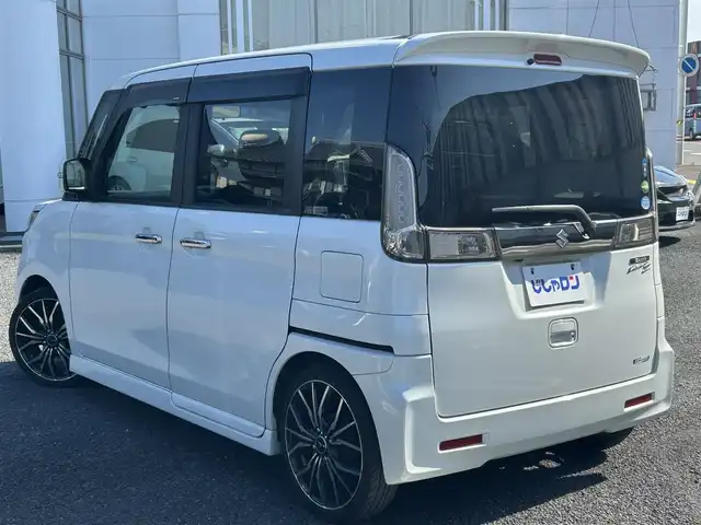 スズキ スペーシア カスタム Z ターボ 宮崎県 2017(平29)年 11.5万km ピュアホワイトP /ナビ(AVIC-RL712)//TV/CD/DVD/Bluetooth//バックカメラ//ETC//運転席シートヒーター//クルーズコントロール//両側パワースライドドア//パドルシフト//純正フロアマット//社外アルミホイール/　（純正アルミホイール/　　スタッドレスタイヤ積載）//ドアバイザー//電格ウィンカーミラー//オートライト